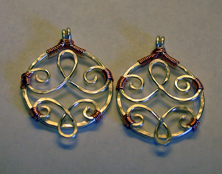The Real Leopardstripes: New wirework tutorial: Hammered & Bound Two ...
