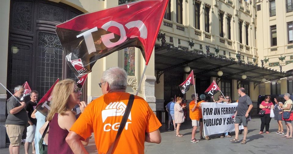 Vaga A RENFE ADIF Mar Aguilar SFF CGT 28 07 17 Vaga A RENFE ADIF Mar Aguilar SFF CGT 28 07 17