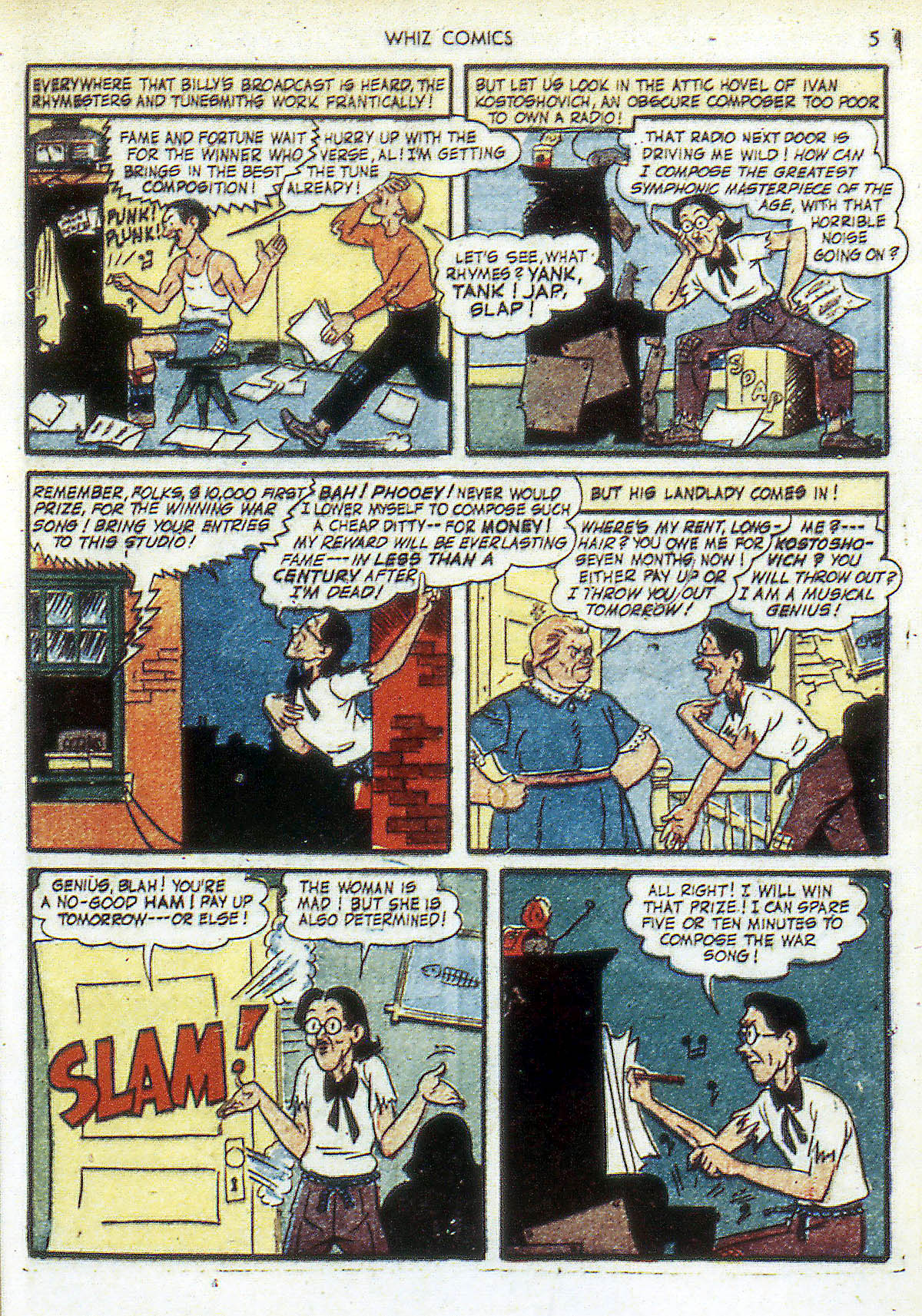 Read online WHIZ Comics comic -  Issue #49 - 5