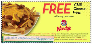 Free Printable Wendys Coupons