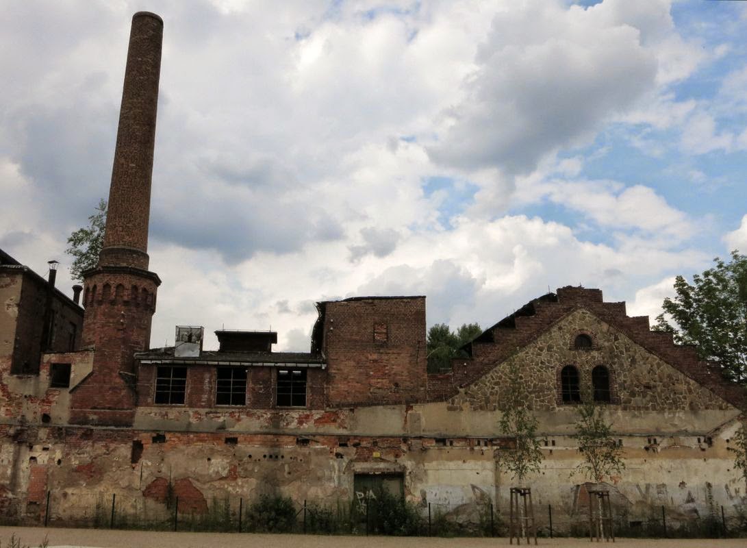 Заброшенные дома и фабрики в Гёрлице