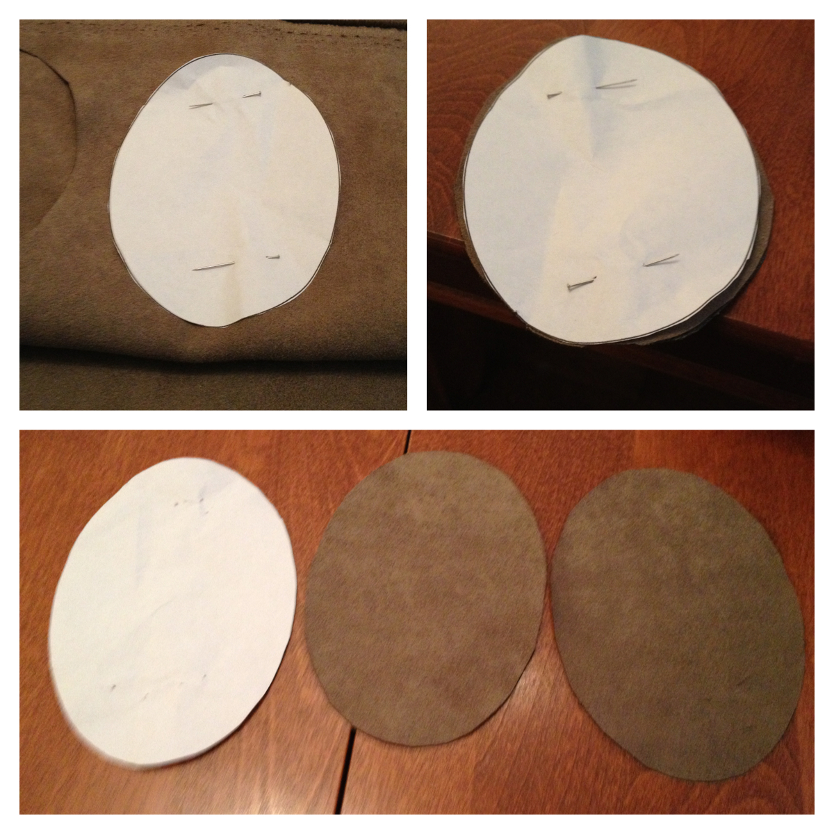 5vie DIY SUEDE ELBOW PATCHES