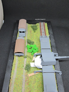 1/144 Eisenbahnbatterie Gneisenau