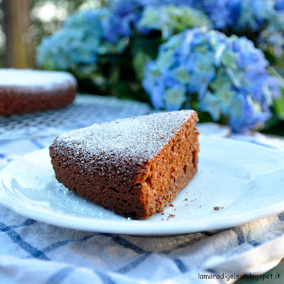 torta cioccolato e mandorle