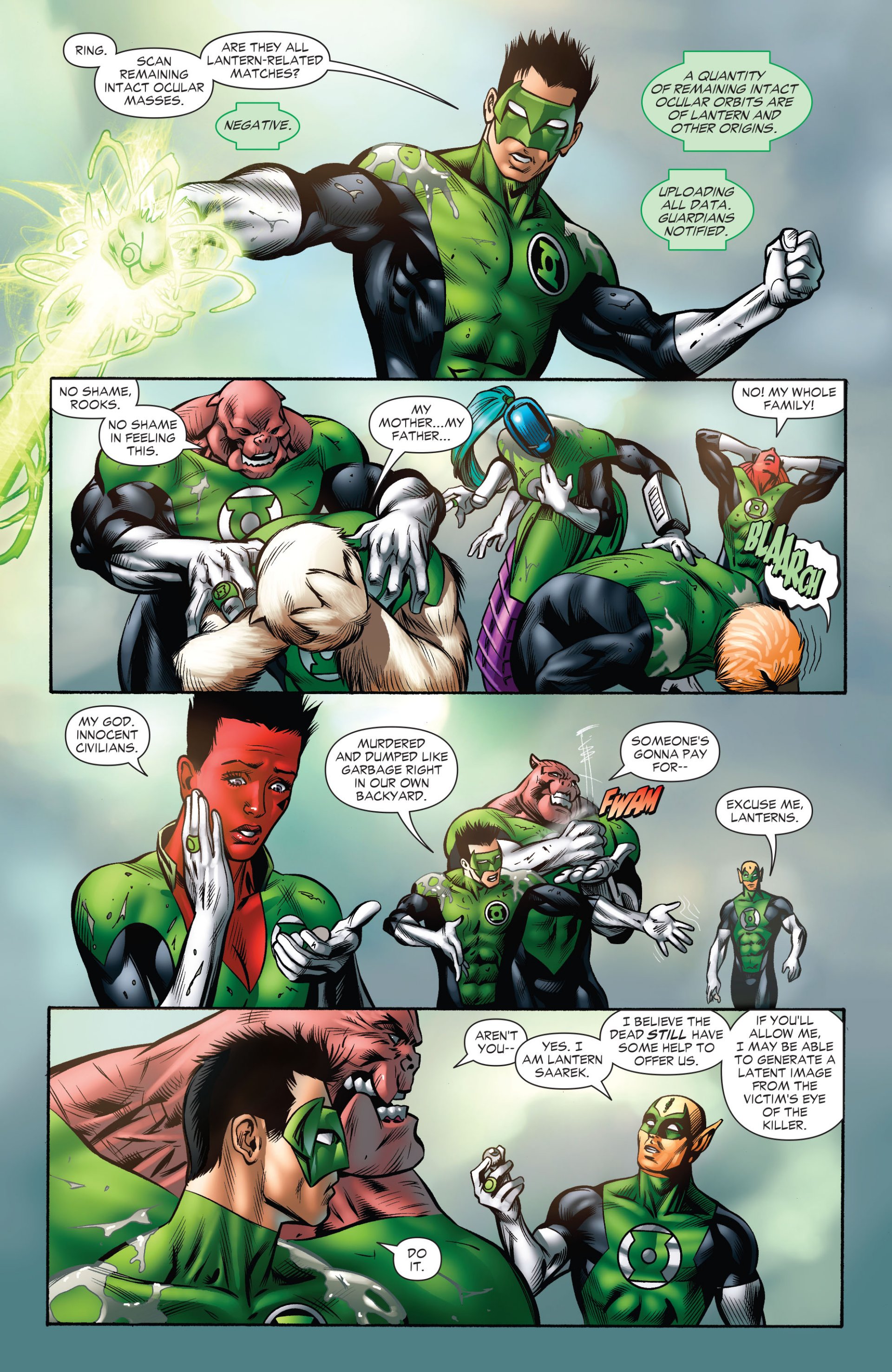 Read online Green Lantern Corps (2006) comic -  Issue #27 - 22