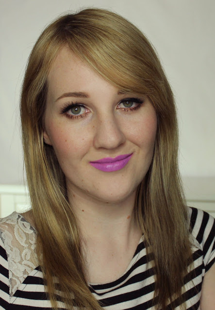 MAC Lavender Jade lipstick swatches & review