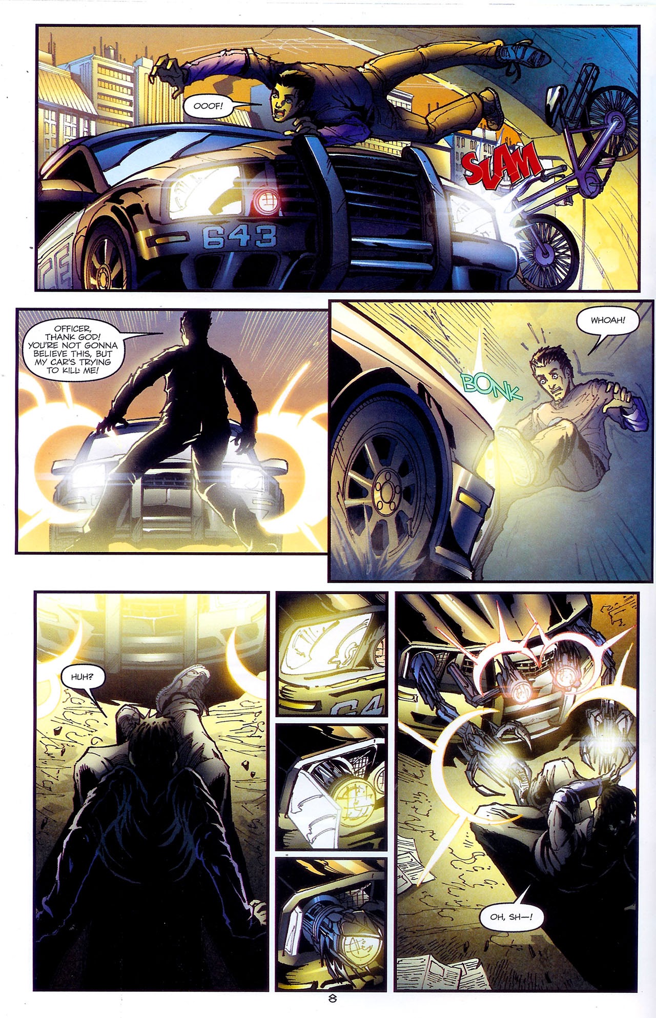 Read online Transformers: The Movie Adaptation comic -  Issue #2 - 10