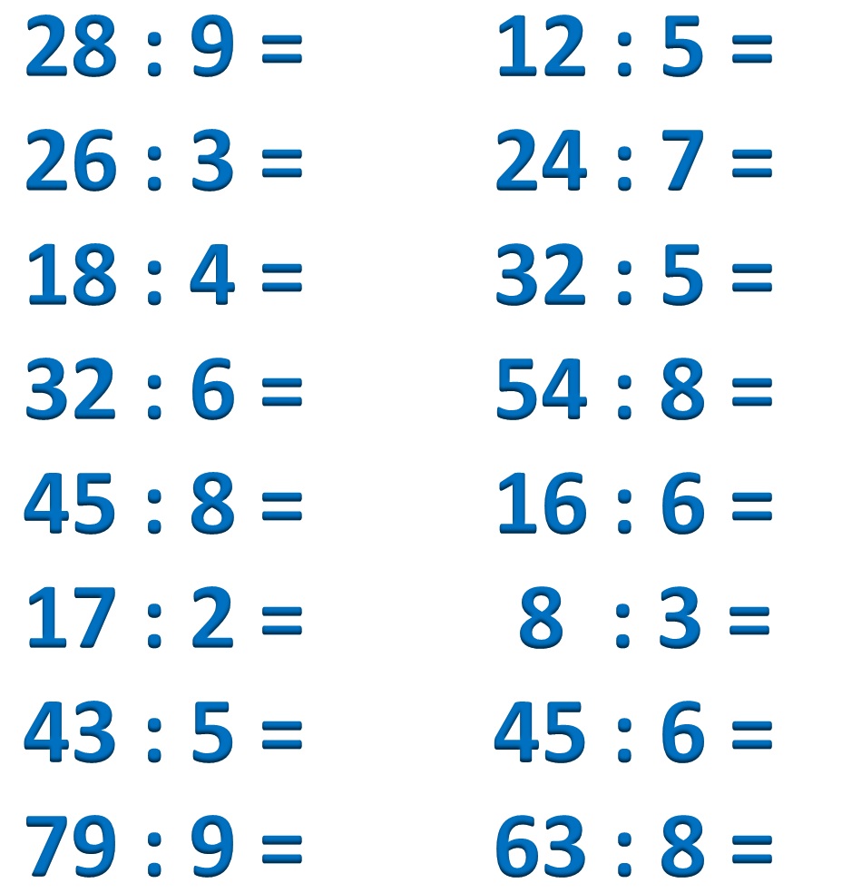 Aula Virtual SPP. 1º Ciclo de primaria: Un poco de divisiones y