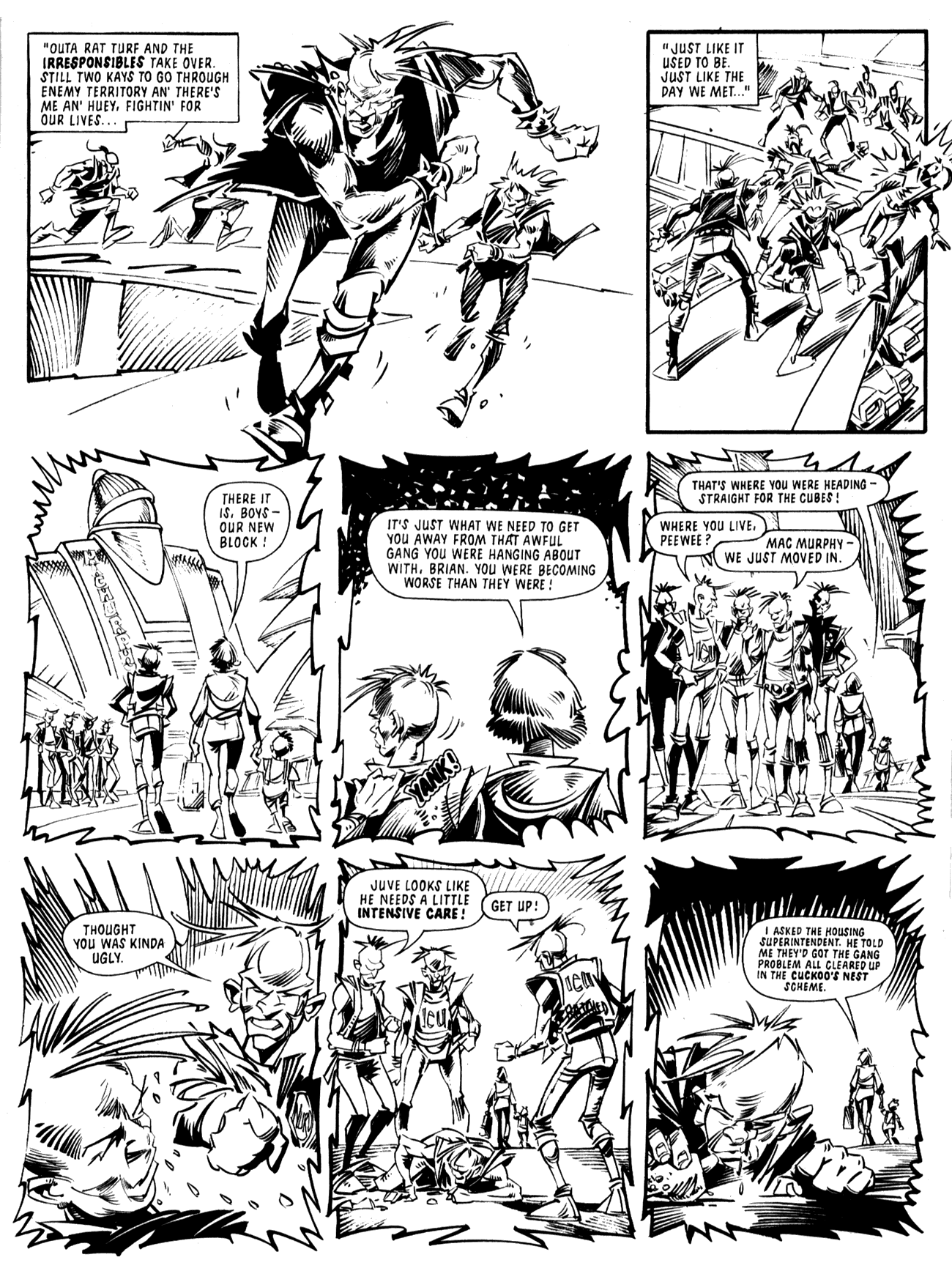 Read online Judge Dredd: The Complete Case Files comic -  Issue # TPB 12 (Part 1) - 100