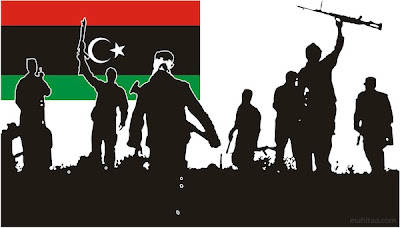 libya fighters flag