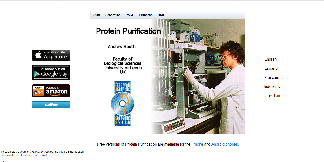 BioResource Explore your Protein Purification Skills