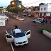 POLICIAIS FICAM FERIDOS EM ACIDENTE NO CENTRO DE SANTA CECÍLIA DO PAVÃO, NESTA TARDE DE SEGUNDA,13