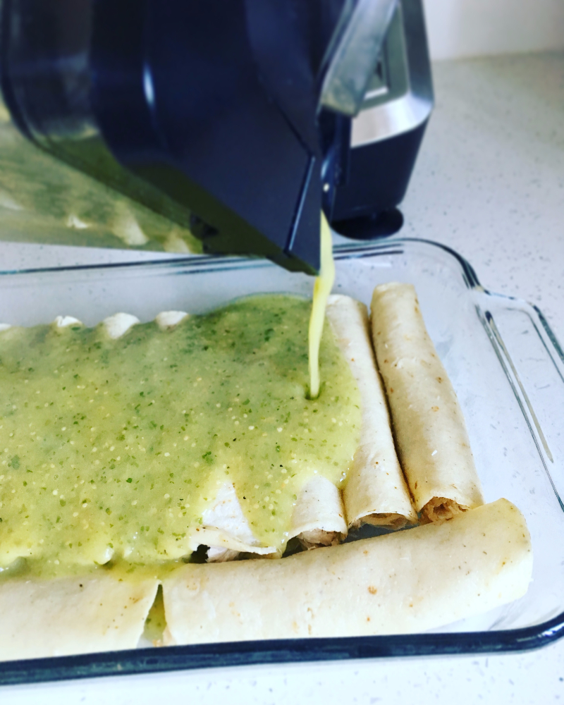 Enchiladas Suizas Delirios de Cocina