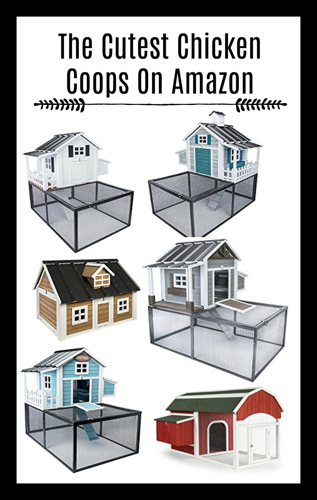 The Cutest Chicken Coops On Amazon