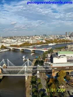 Vista de Londres desde el London Eye