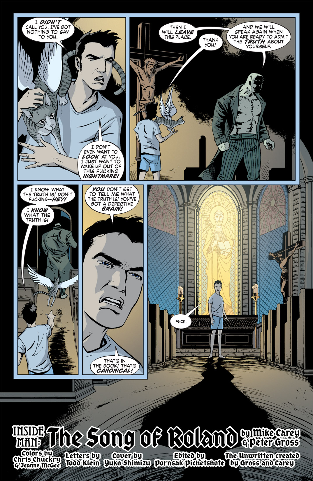 Read online The Unwritten comic -  Issue #7 - 5