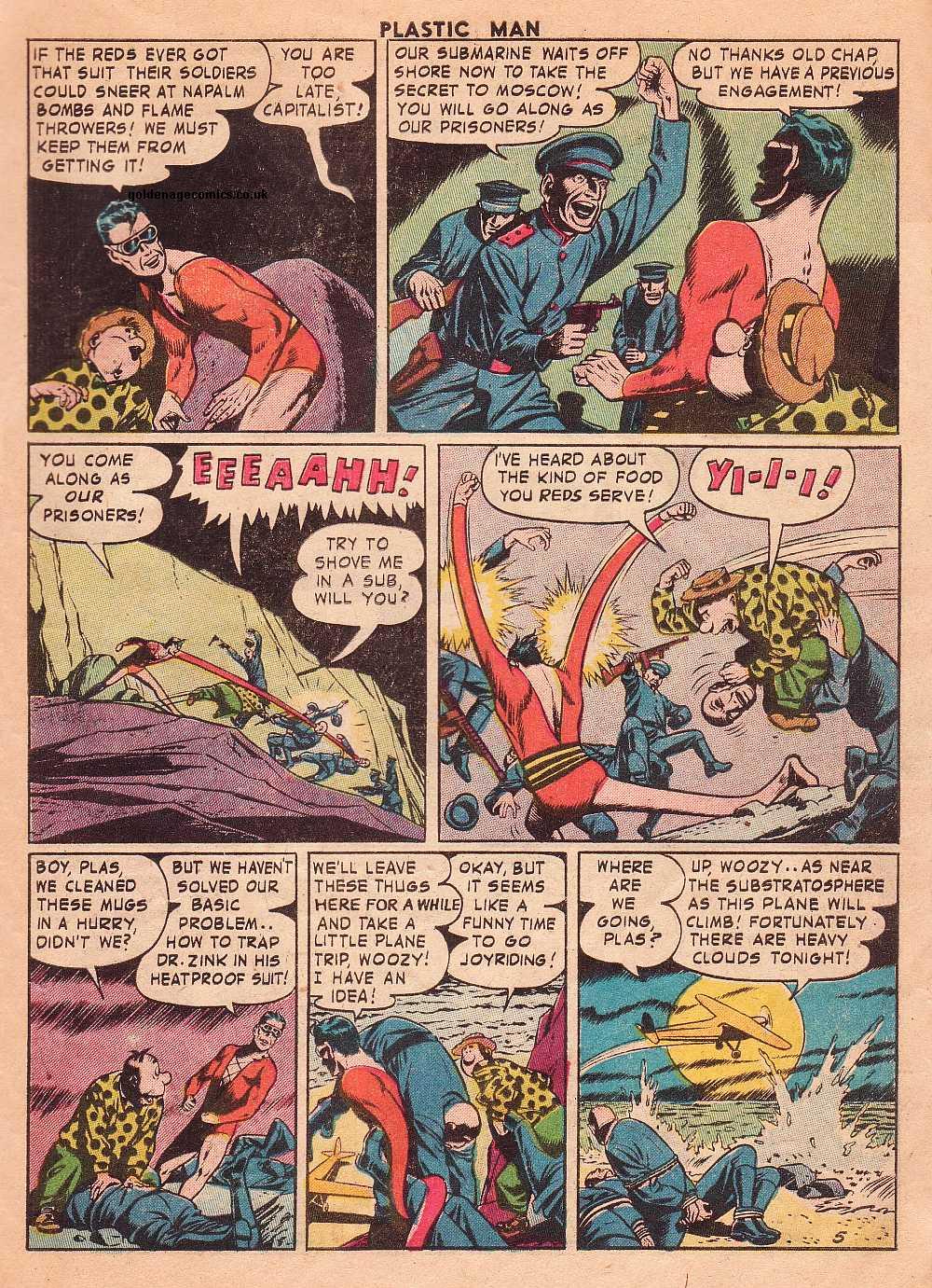 Read online Plastic Man (1943) comic -  Issue #60 - 7