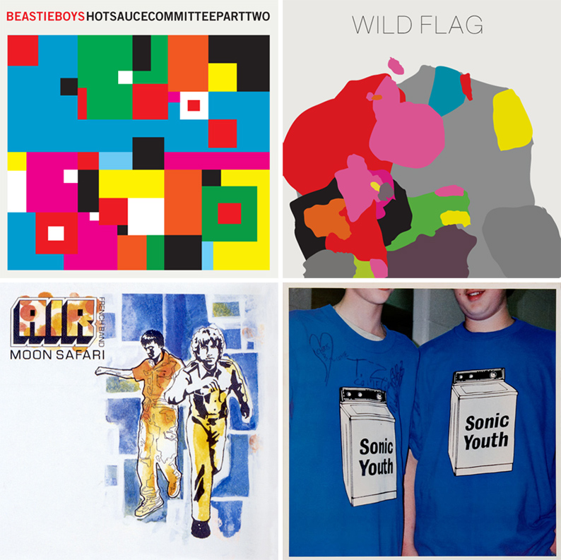 Barnflakes Mike Mills album covers