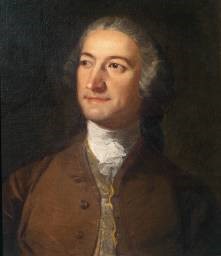 Richard Wilson's 1751 portrait of  Francesco Zuccarelli is at Tate Britain