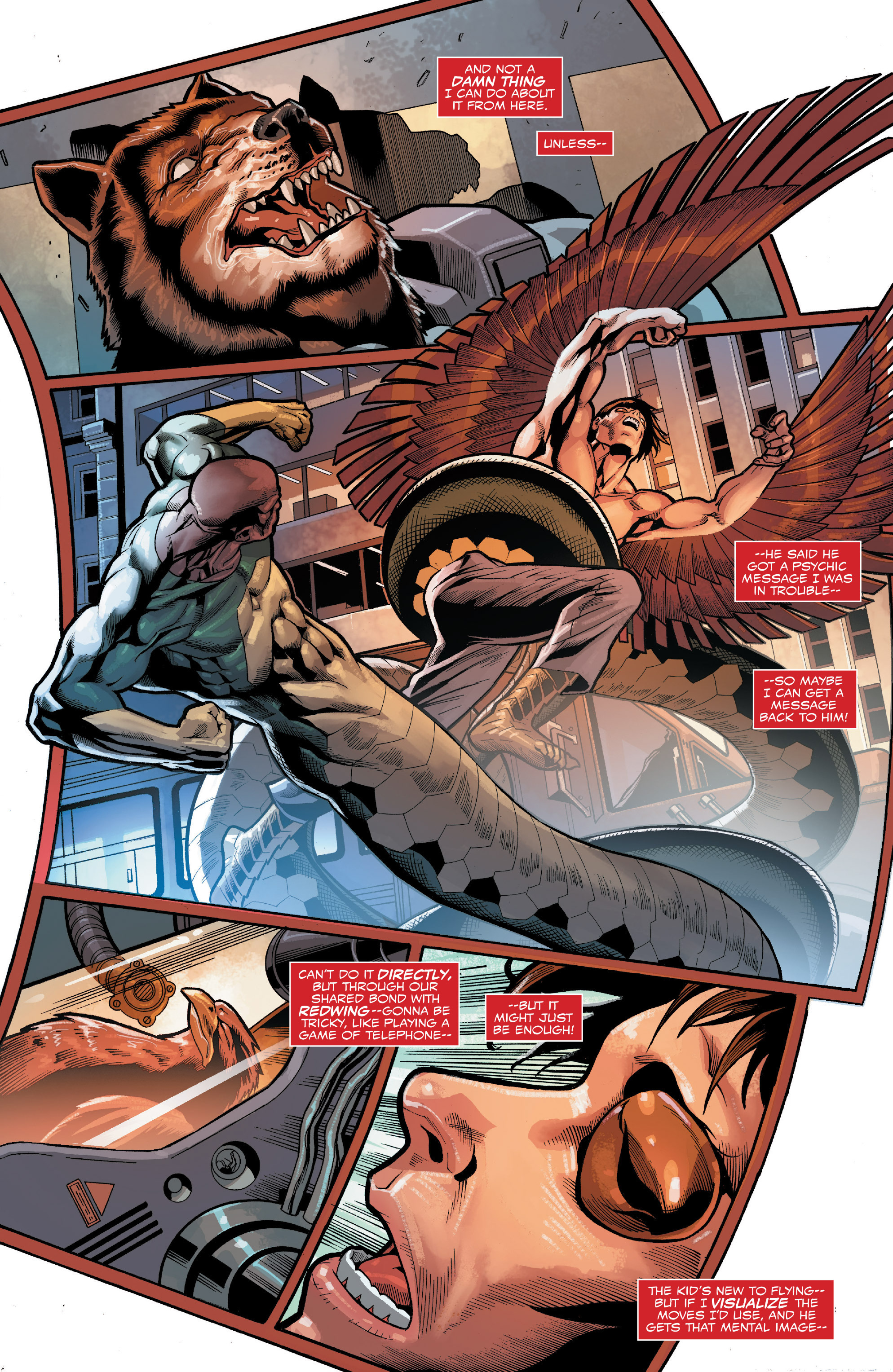 Read online Captain America: Sam Wilson comic -  Issue #6 - 7