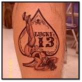 13 tattoos meaning