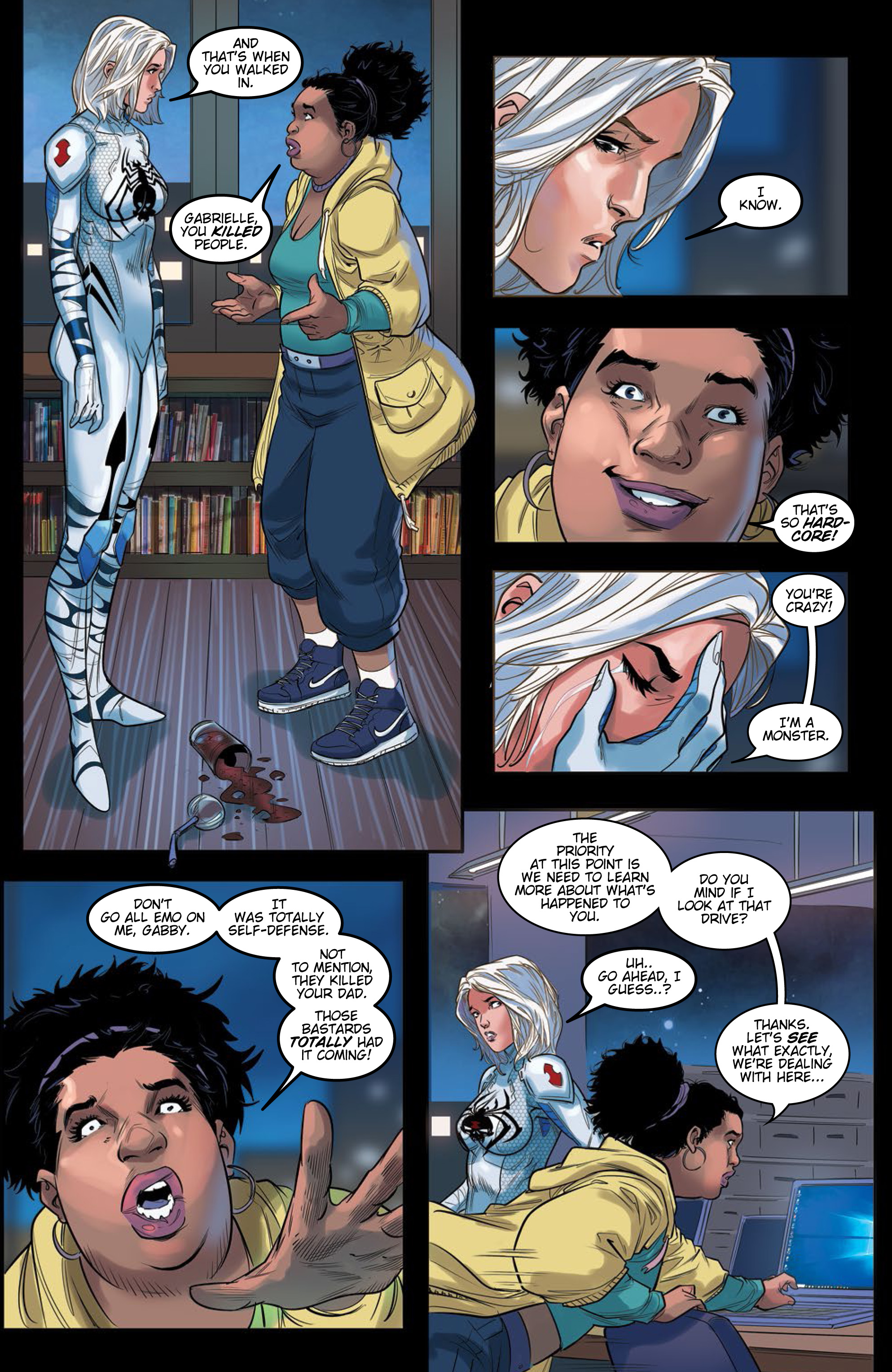 Read online White Widow comic -  Issue #2 - 17