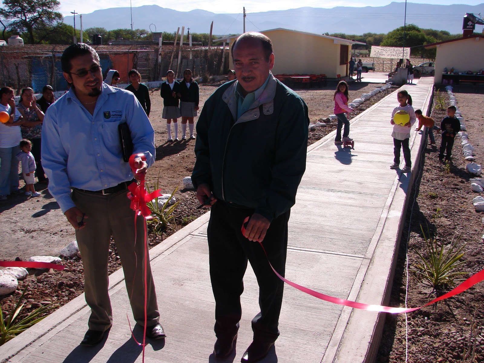 Gobierno de Tlaltenango, Zacatecas INAUGURACIÓN DE AULA Y ANDADOR EN