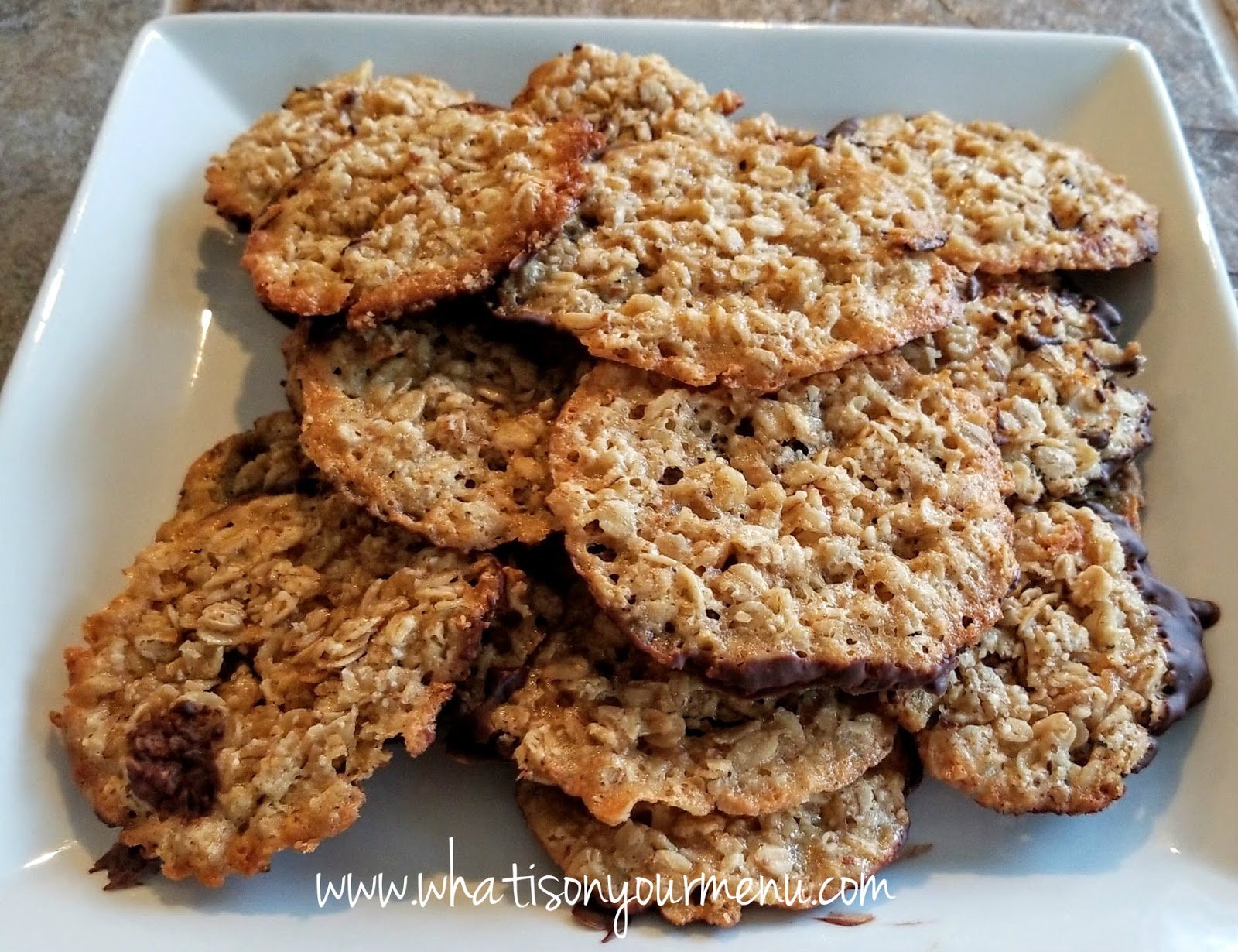 Havreflarn (Swedish Oat Crisp Cookies)