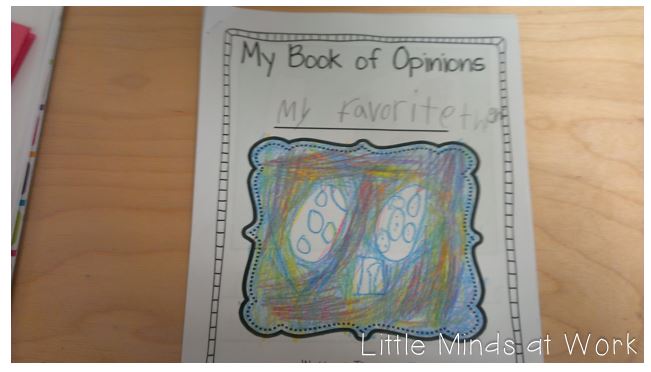 Opinion Writing {freebies} - Little Minds at Work