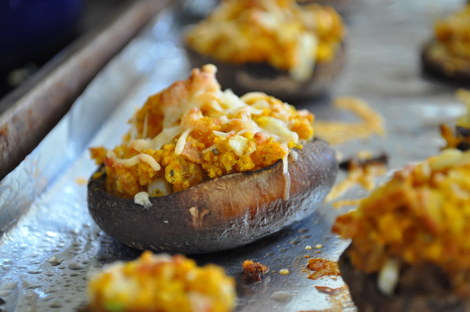YOU JUST DONT KNOW IT YET Pumpkin Stuffed Mushrooms