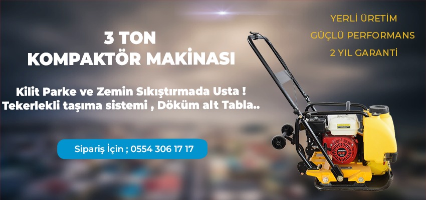 Kompaktor Zemin Sikistirma Ikinci El Makine