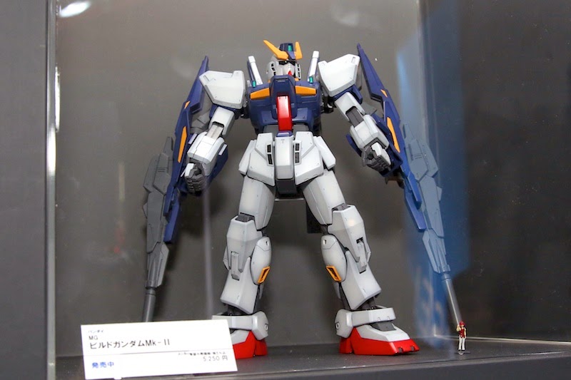 MG 1/100 Gundam Build Fighters Model kits on Display at Anime Japan 2014
