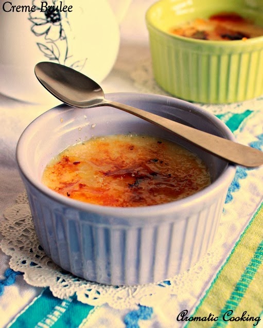 Aromatic Cooking Eggless Creme Brulee