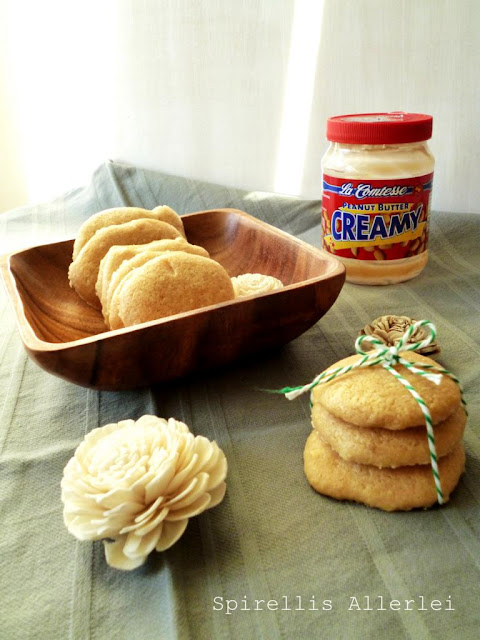 Kekse Cookies mit Erdnussbutter