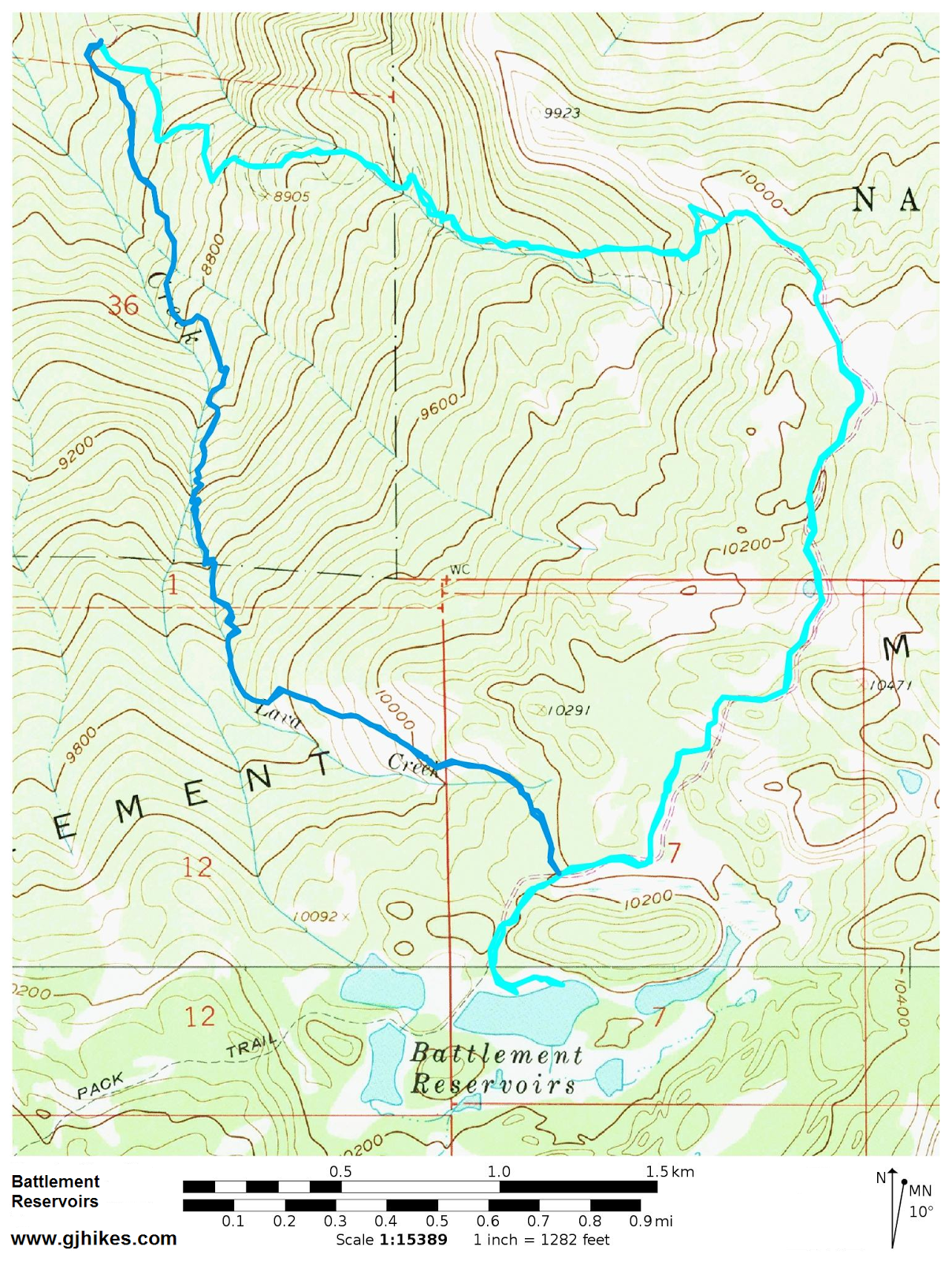 Battlement Reservoirs
