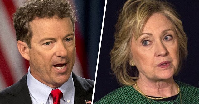 Rand Paul Says Hillary Should Get 5 Years In Prison. Do You Agree?