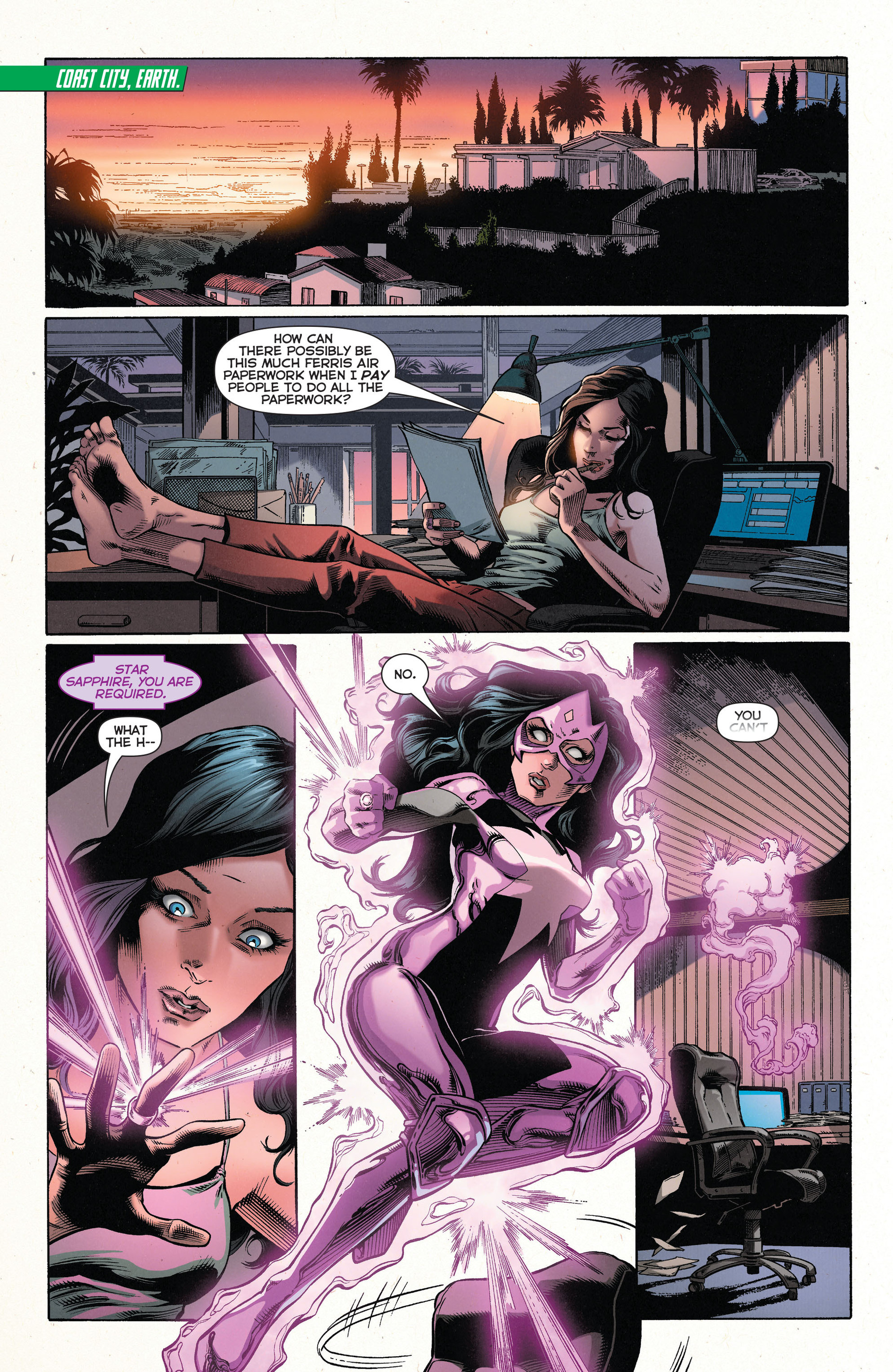 Read online Green Lantern: New Guardians comic -  Issue #22 - 10