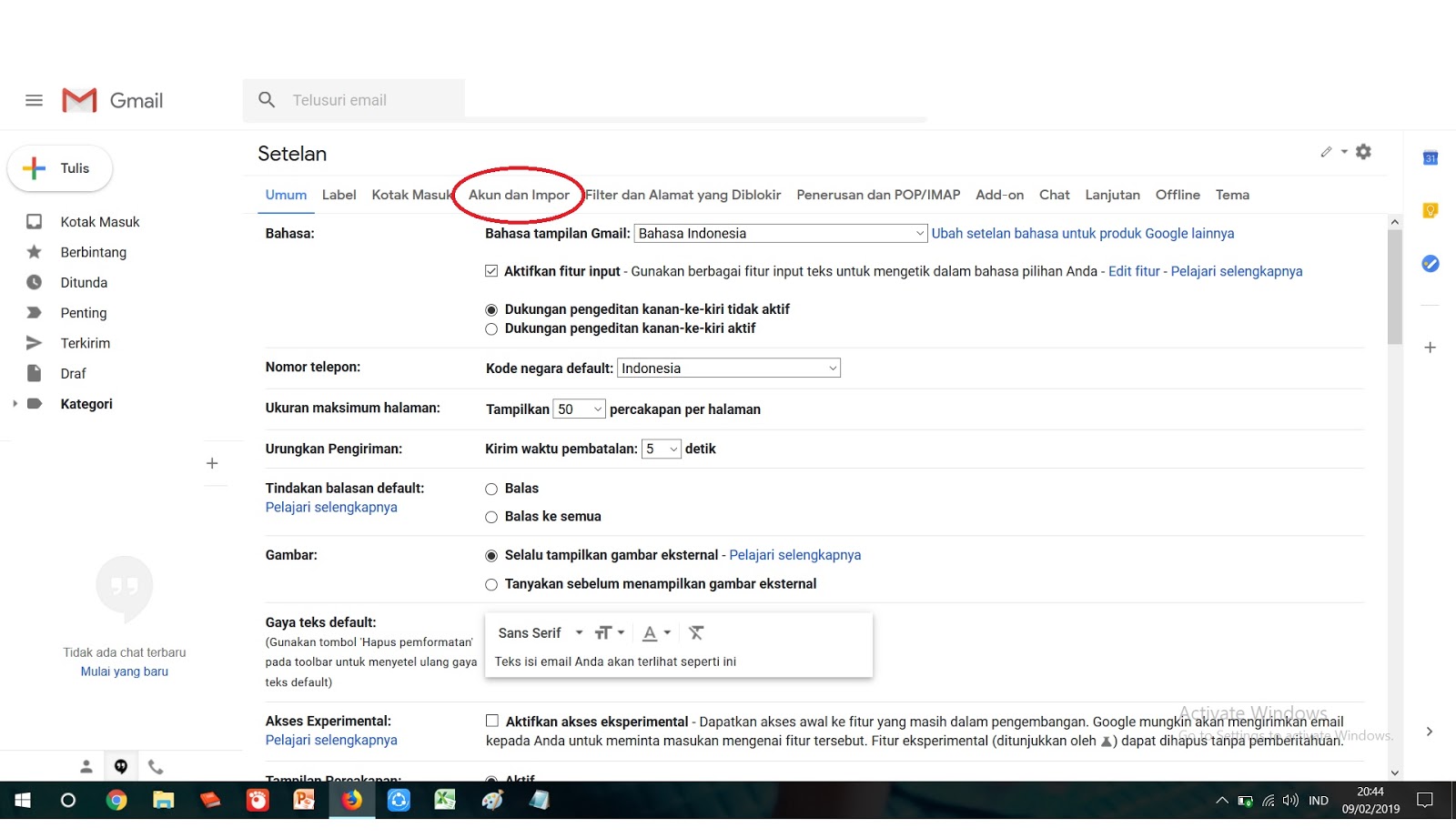 Cara Mengganti Nama Pengirim Email di Gmail dan Yahoo