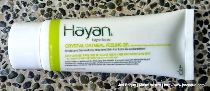 Review: Hayan Korea Crystal Oatmeal Peeling Gel