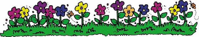 Flores en Caricatura: Bordes y Esquinas para Imprimir Gratis. 