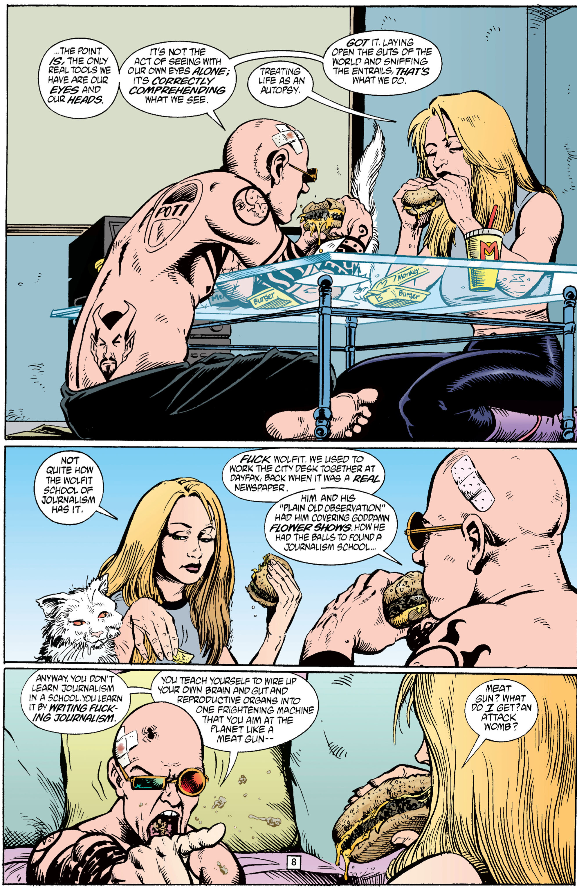 Read online Transmetropolitan comic -  Issue #4 - 9