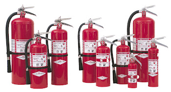 FIRE EXTINGUISHERS WE SELL AND SERVICE