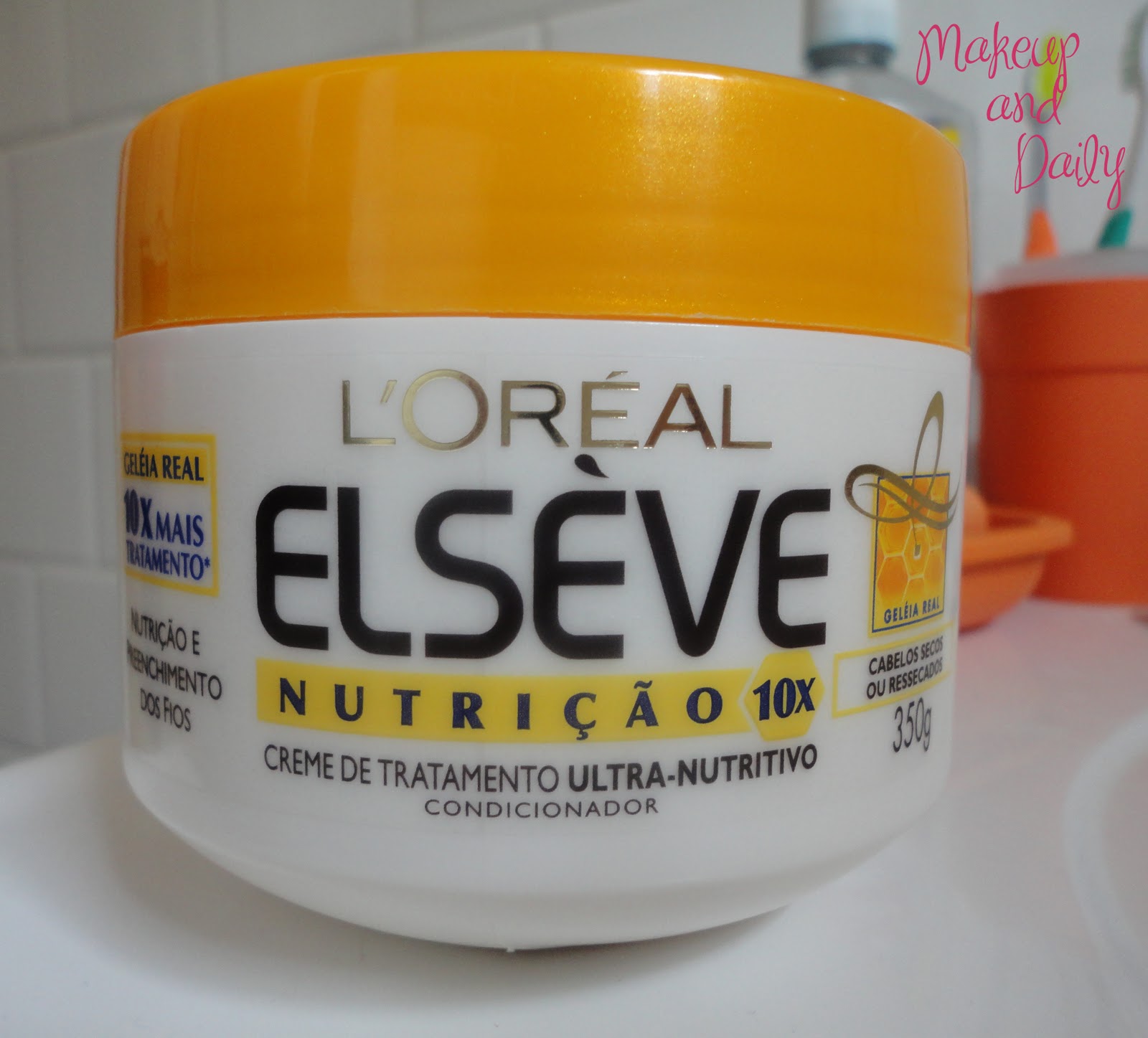 Makeup and daily: Creme de Tratamento Elève Nutrição 10x