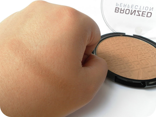A picture of MUA Bronzed Perfection Swatched