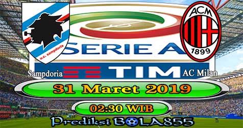 Prediksi Bola855 Sampdoria vs AC Milan 31 Maret 2019 Prediksi Bola855 Sampdoria vs AC Milan 31 Maret 2019
