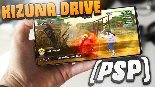 Naruto Shippuden: Kizuna Drive Para Android (Configuraciones) [ROM PSP]