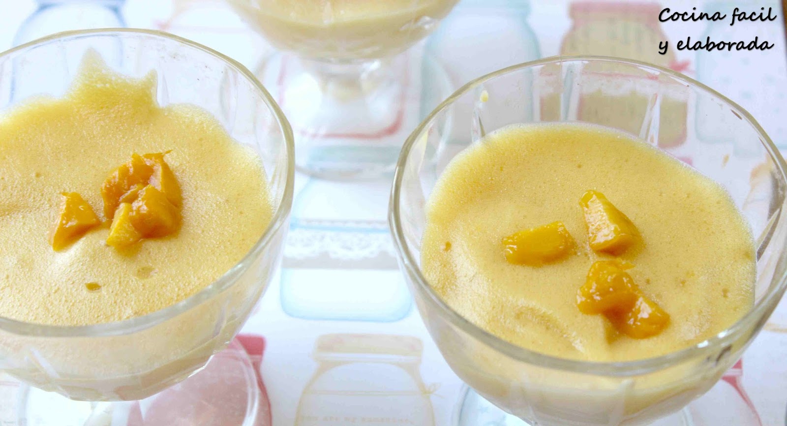 cocina facil y elaborada ESPUMA DE MANGO LIGHT (CON O SIN THERMOMIX) cocina facil y elaborada ESPUMA DE MANGO LIGHT (CON O SIN THERMOMIX)