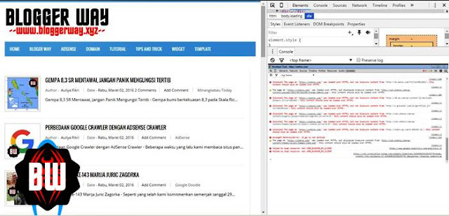 Cara Memperbaiki Template Blog Rusak Setelah Memakai SSL Cloudflare