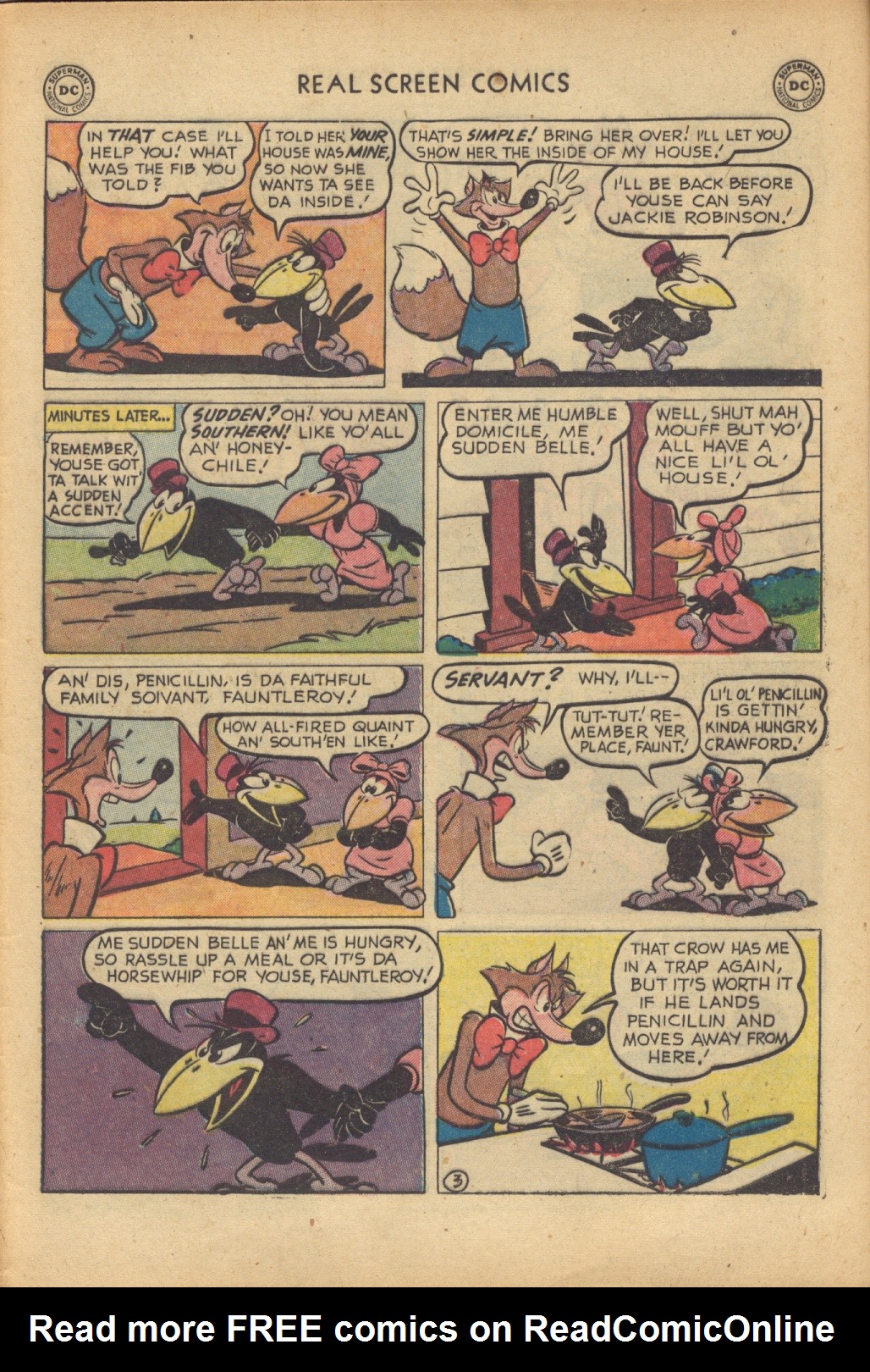 Read online Real Screen Comics comic -  Issue #46 - 39