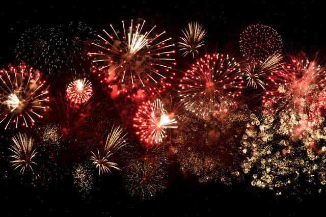 Fireworks to celebrate Philippine festivals